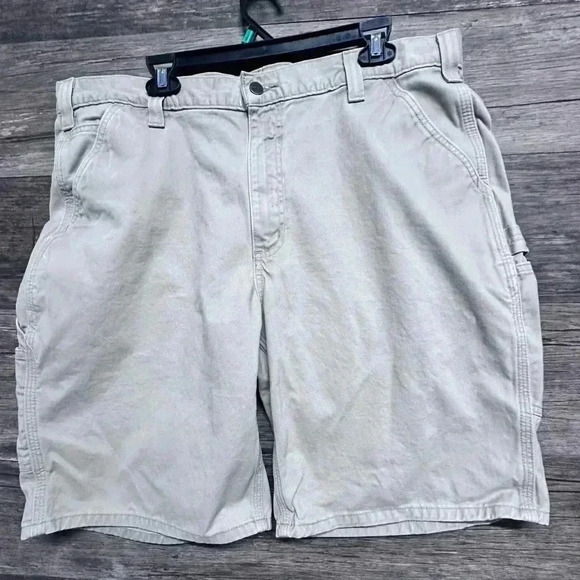 Carhartt Other - Carhartt Cream Cargo Khaki Mens Shorts